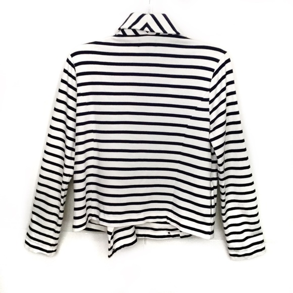 Splendid Vista Striped Moto Jacket Sz M - Picture 5 of 13